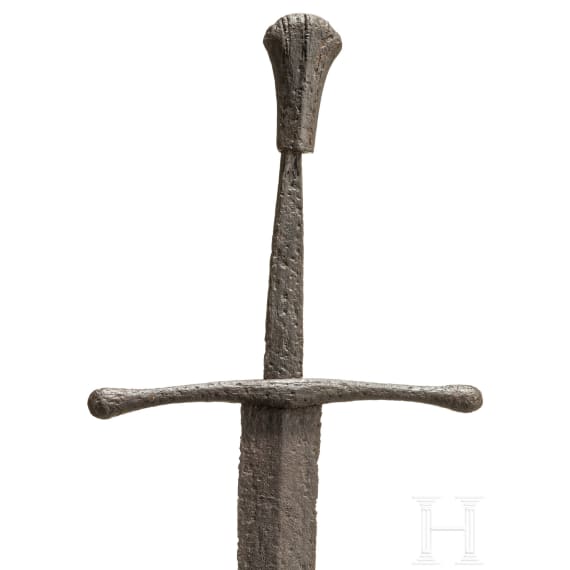 A French knightly hand-and-a-half sword, circa 1440/50