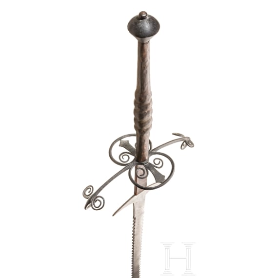 A two-handed flamberge, Passau, circa 1580