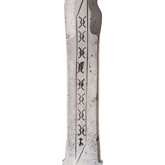 A large South German two-handed flamberge, circa 1580