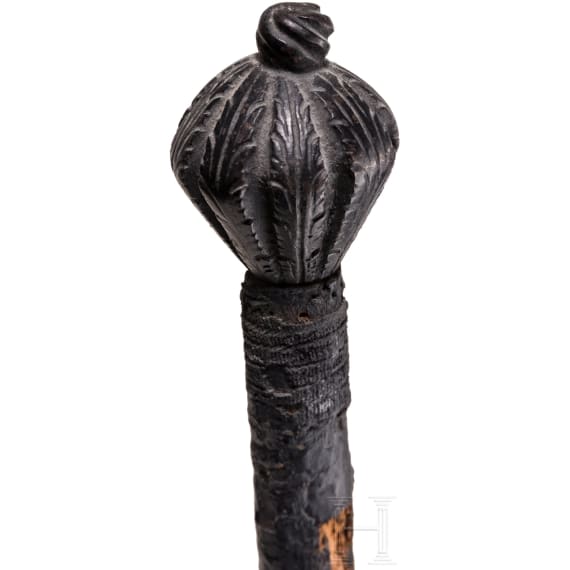 A large South German two-handed flamberge, circa 1580