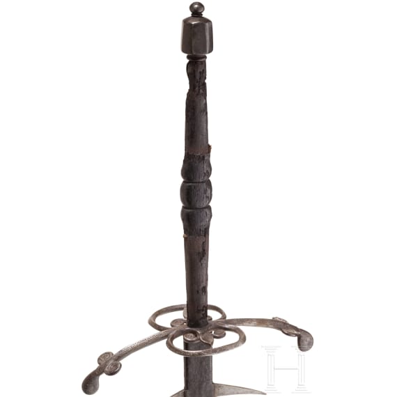 A South German two-handed flamberge, circa 1600