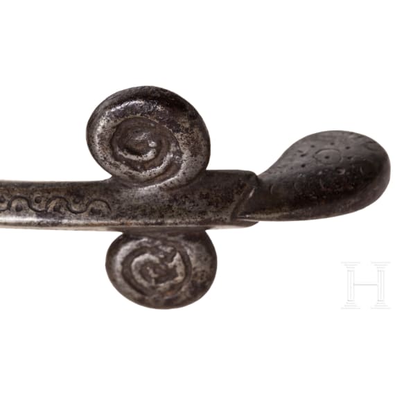 A South German two-handed flamberge, circa 1600