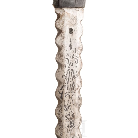 A distinguished two-handed sword from the trabant guard of Prince-Archbishop Markus Sittikus, Salzburg, circa 1612