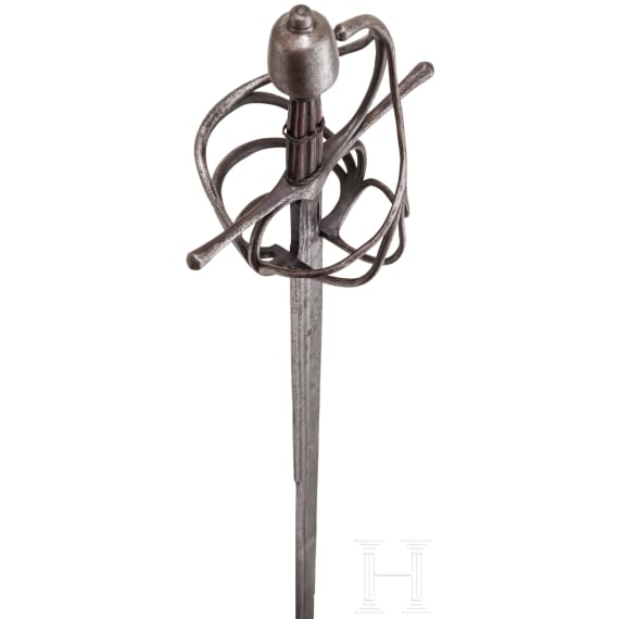 A heavy German rapier, circa 1600