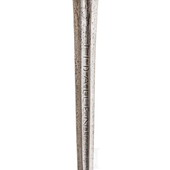 An Italian military rapier, circa 1600