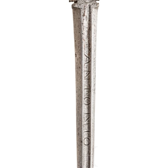An Italian military rapier, circa 1600