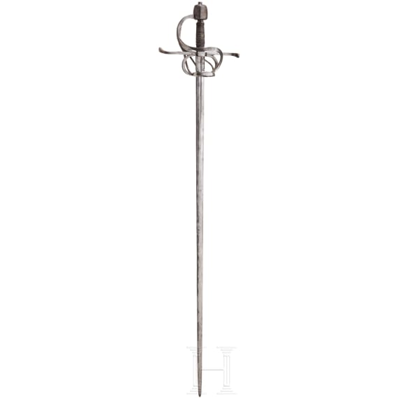 A German cavalryman's sword, circa 1610/20
