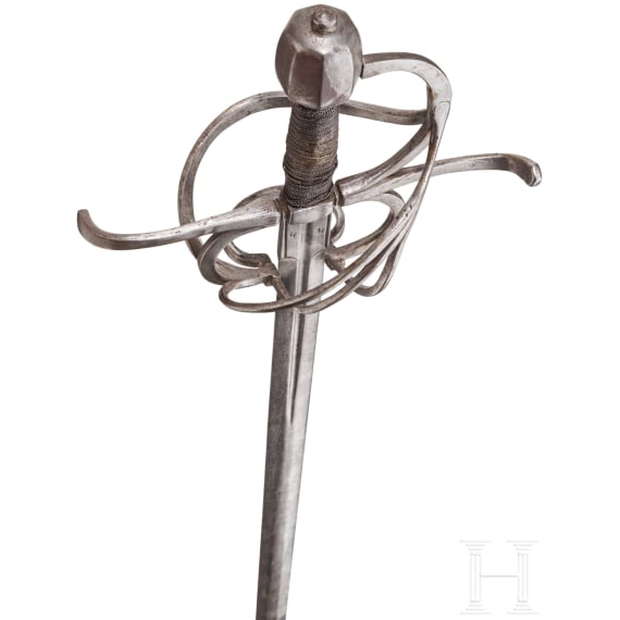 A German cavalryman's sword, circa 1610/20