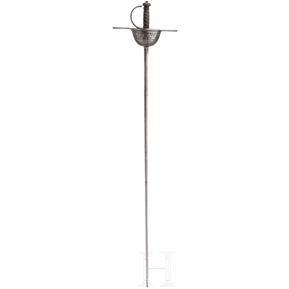 An Italian cup-hilt rapier, circa 1650