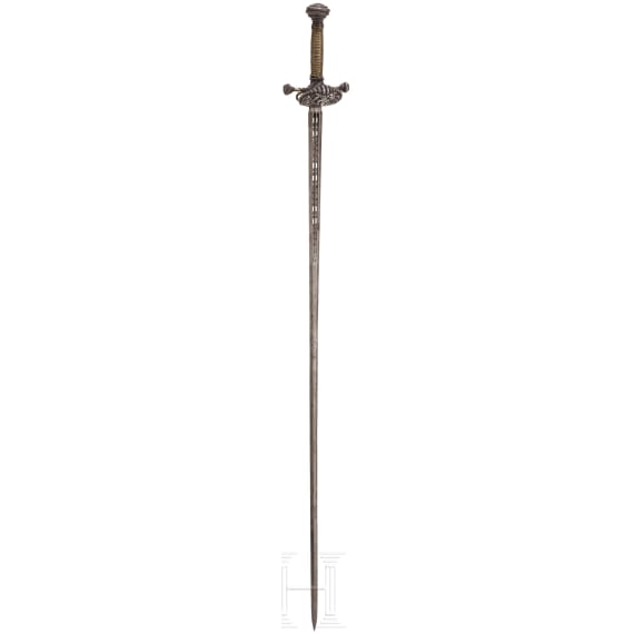 A German officer's sword, assembled from old parts, circa 1650
