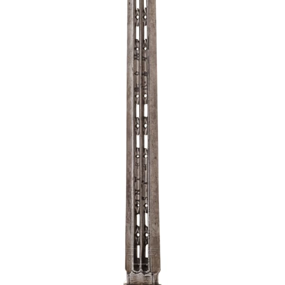 A German officer's sword, assembled from old parts, circa 1650