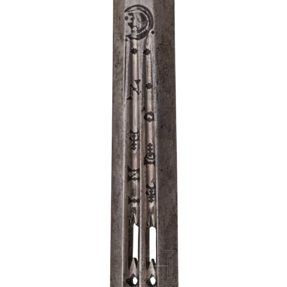 A German officer's sword, assembled from old parts, circa 1650