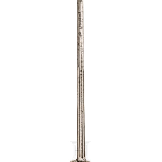 A heavy Italian cup-hilted rapier, mid-17th century