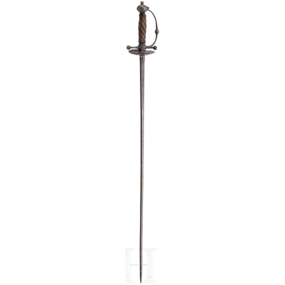 A North German/Flemish cup-hilt rapier, circa 1660