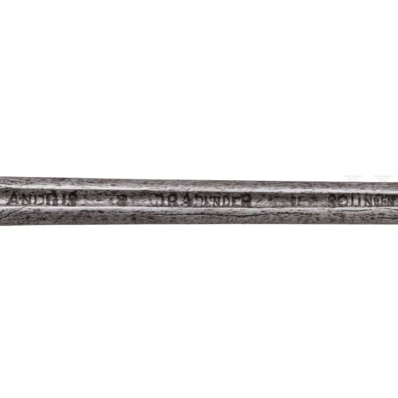 An Italian cup-hilt rapier, circa 1660/70