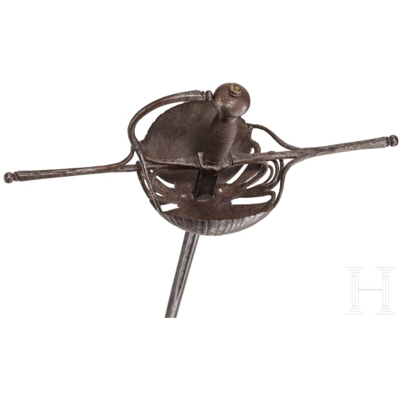 An Italian cup-hilt rapier, circa 1660/70