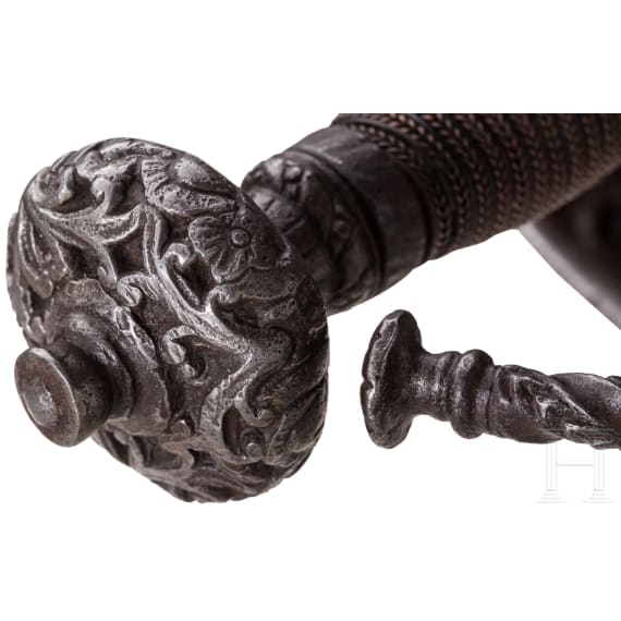 A Spanish cup-hilt rapier, 2nd half of the 17th century