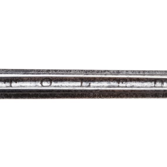 A French or Spanish officer's small sword with earlier Toledo-blade, circa 1720