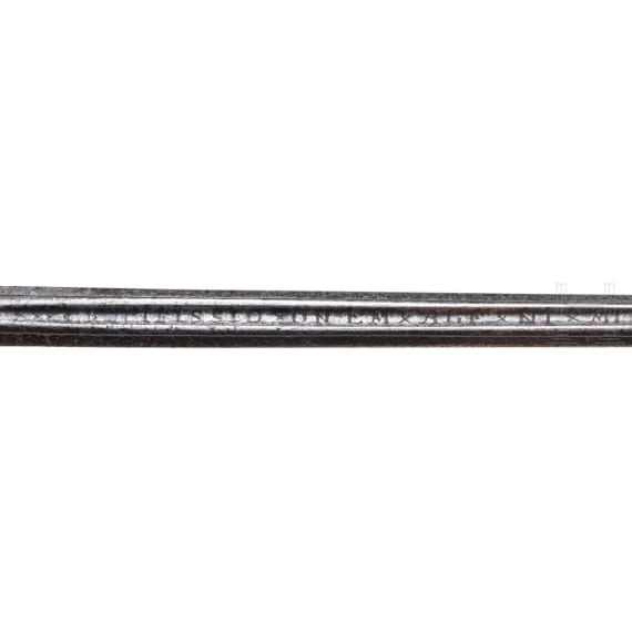 A French or Spanish officer's small sword with earlier Toledo-blade, circa 1720