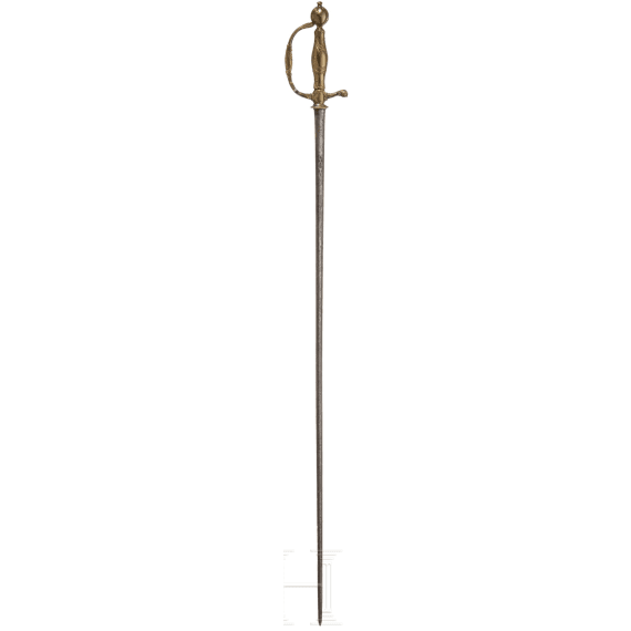 A German small sword, circa 1760