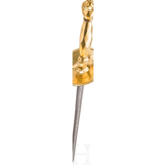 A German officer's small sword, circa 1780
