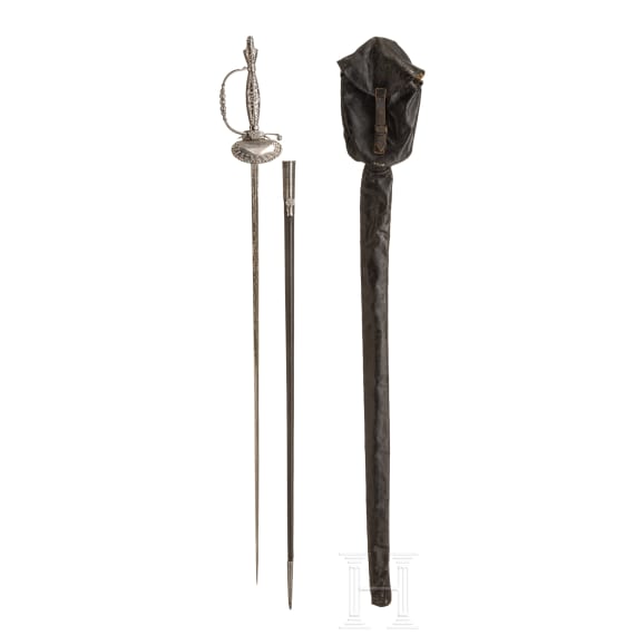 An English small sword, circa 1820