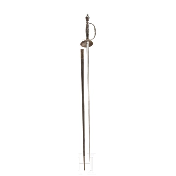 An English mourning sword, circa 1820