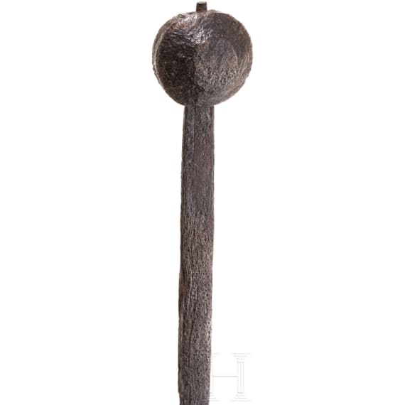 A German hand-and-a-half sword, collector's replica in style of ca. 1450