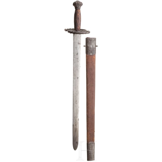 A "Katzbalger" (landknecht's sword), collector's replica in the style of the 16th century