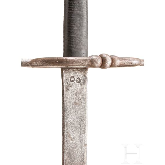 A German two-handed fighting sword in 16th century style, modern reproduction