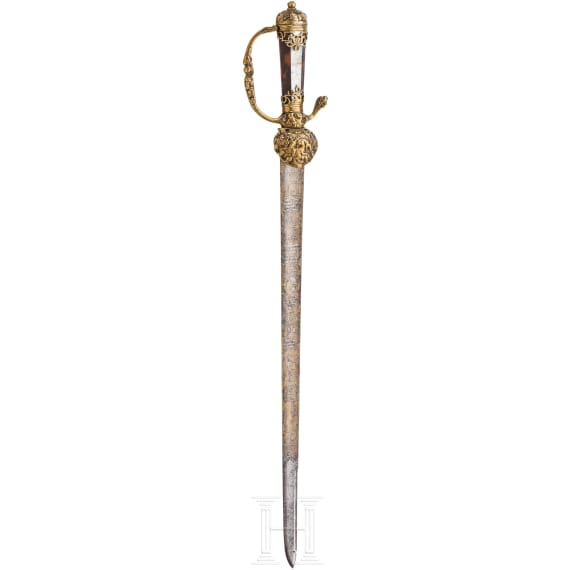 A luxurious German hunting hanger, circa 1700