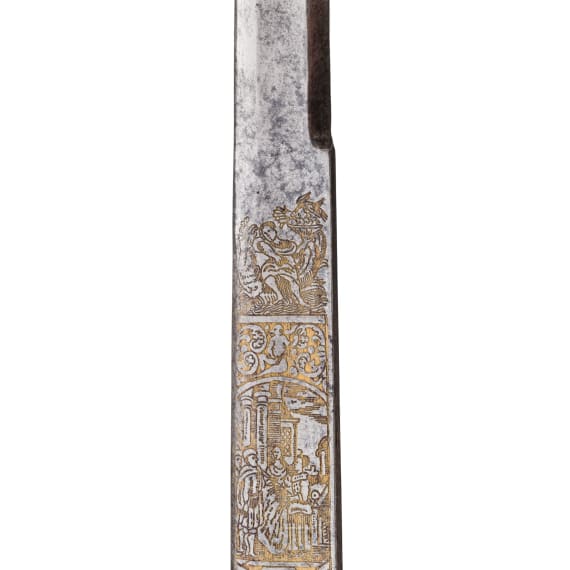A luxurious German hunting hanger, circa 1700