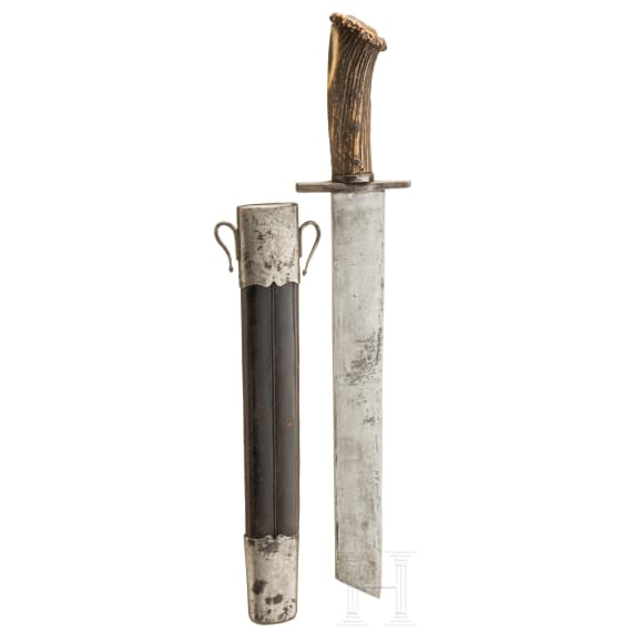 A heavy Austrian hunting chopper, 19th century