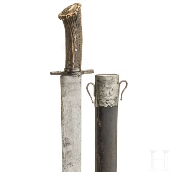 A heavy Austrian hunting chopper, 19th century