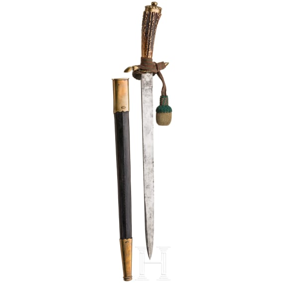 A German hunting hanger, circa 1900