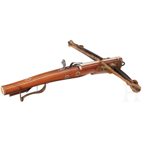 A Saxon "Schnepper" crossbow, 2nd half of the 18th century