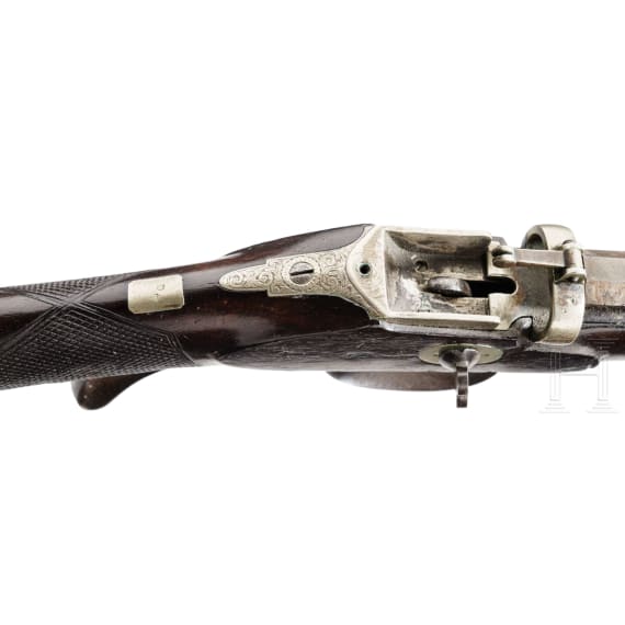 A French bolt/catapult rifle, mid-19th century