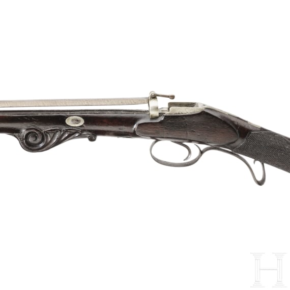 A French bolt/catapult rifle, mid-19th century