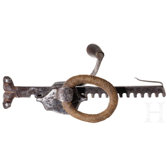 A German Gothic crossbow winch, circa 1500
