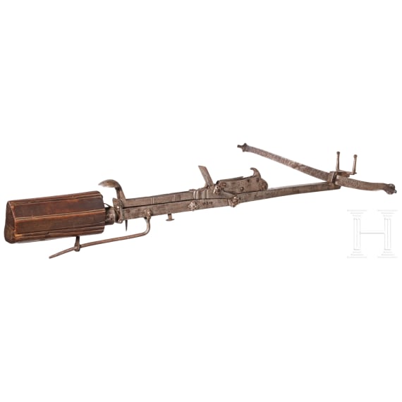 A German bullet crossbow, circa 1650