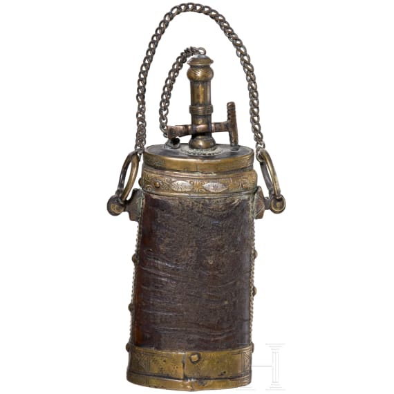 Pulverflasche, Nordafrika, um 1900