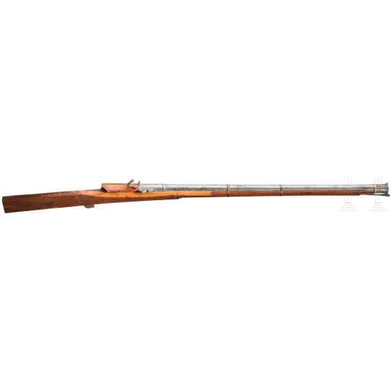 Luntenschlossgewehr, Indien, 1. H&auml;lfte 19. Jhdt.