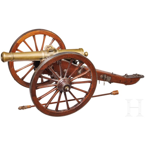 Modell eines Feldgesch&uuml;tzes, Frankreich, um 1900