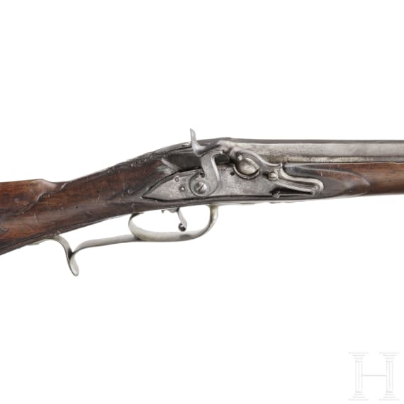 Perkussionsflinte, deutsch, um 1760