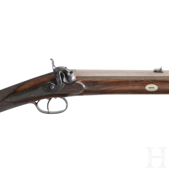 Perkussionsb&uuml;chse, Burne & Dumfries, England, um 1840