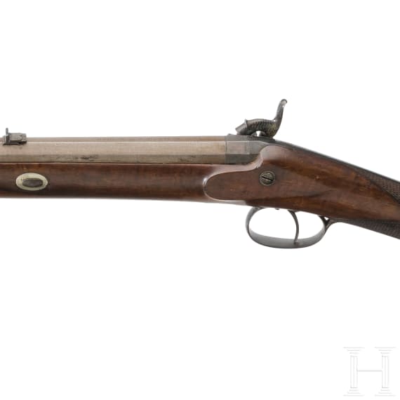 Perkussionsb&uuml;chse, Burne & Dumfries, England, um 1840