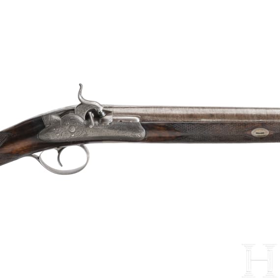 Perkussionsflinte, Trulock & Son in Dublin, um 1850