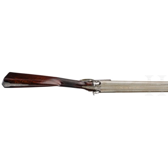 Perkussions-Doppelflinte Perin Lepage &agrave; Paris, ca. 1860