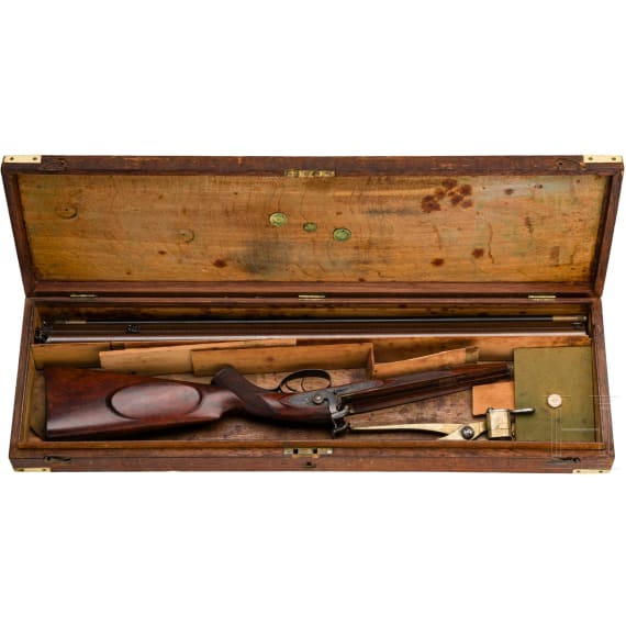 Gro&szlig;wild-Perkussionsb&uuml;chse, Westley Richards in London, um 1840