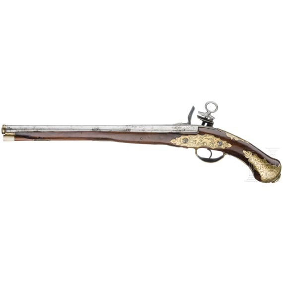 Lange Miquelet-Pistole, Italien, um 1720